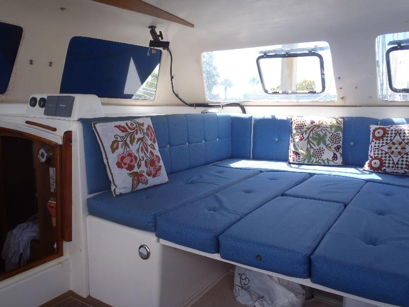 Used Sail Catamaran for Sale 2000 Seawind 1000 Layout & Accommodations
